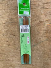 Load image into Gallery viewer, ChiaoGoo Double Points - 6" (15 cm), Bamboo Patina