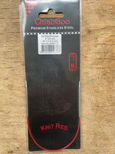 Load image into Gallery viewer, ChiaoGoo Knit RED™ Circulars - 9" (23 cm) Stainless Steel