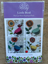 Load image into Gallery viewer, Wendy Williams Little Bird Pre-Cut Wool Appliqué Pack