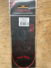 Load image into Gallery viewer, ChiaoGoo Knit RED™ Circulars - 9" (23 cm) Stainless Steel