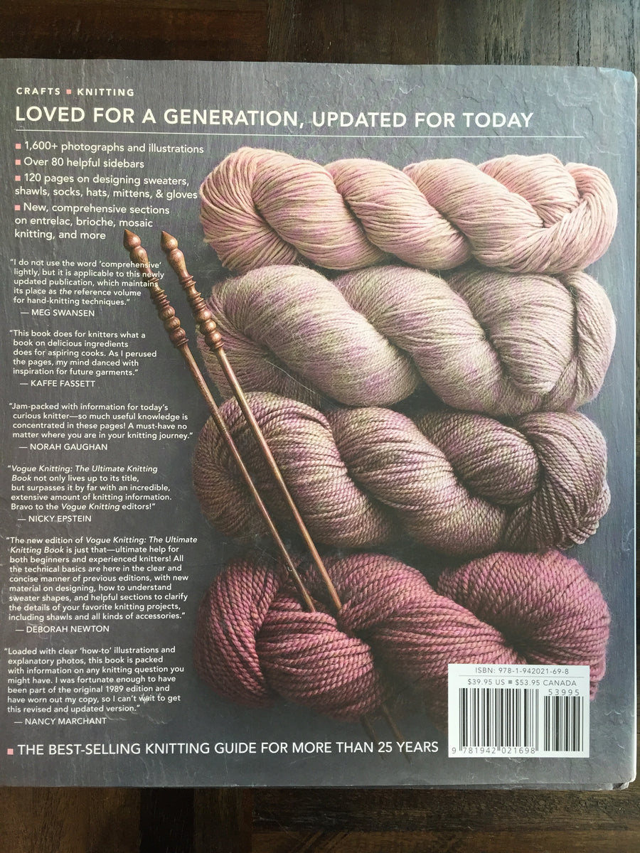 Vogue Knitting: The Ultimate Knitting Book – Villekulla Handmade