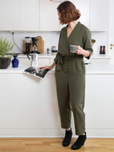 Load image into Gallery viewer, V-NECK JUMPSUIT