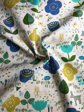 Load image into Gallery viewer, Mori No Tomodachi by Hitomi Osumi for Cotton and Steel -  Lemon - Unbleached
