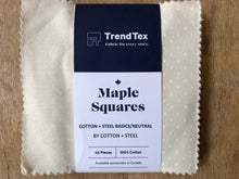 Load image into Gallery viewer, Cotton and Steel Maple Squares
