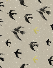 Load image into Gallery viewer, Black and White - Swallows by Sarah Watts

