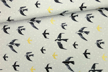 Load image into Gallery viewer, Black and White - Swallows by Sarah Watts

