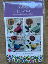 Load image into Gallery viewer, Wendy Williams Little Bird Pre-Cut Wool Appliqué Pack
