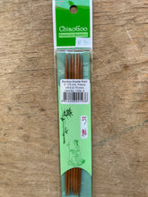 Load image into Gallery viewer, ChiaoGoo Double Points - 6" (15 cm), Bamboo Patina
