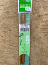 Load image into Gallery viewer, ChiaoGoo Double Points - 6" (15 cm), Bamboo Patina
