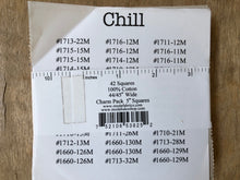 Load image into Gallery viewer, Moda Charm Pack Chill by Brigitte Heitland Precuts 42 piece 5&quot;x5&quot;
