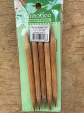 Load image into Gallery viewer, ChiaoGoo Double Points - 6" (15 cm), Bamboo Patina
