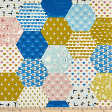 Load image into Gallery viewer, Spectacle by Christian Robinson - Hexagon Multi Patchwork
