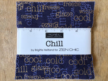 Load image into Gallery viewer, Moda Charm Pack Chill by Brigitte Heitland Precuts 42 piece 5&quot;x5&quot;
