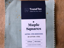 Load image into Gallery viewer, Cotton and Steel Maple Squares
