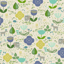 Load image into Gallery viewer, Mori No Tomodachi by Hitomi Osumi for Cotton and Steel -  Lemon - Unbleached
