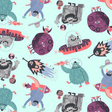 Load image into Gallery viewer, Across The Universe by Rob Hodgson - Spaced Out in Teal
