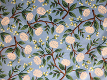 Load image into Gallery viewer, C+S Rifle Paper Co. Wildwood Peonies Dusty Blue
