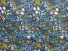 Load image into Gallery viewer, C+S Rifle Paper Co. English Garden Meadow - Blue Fabric
