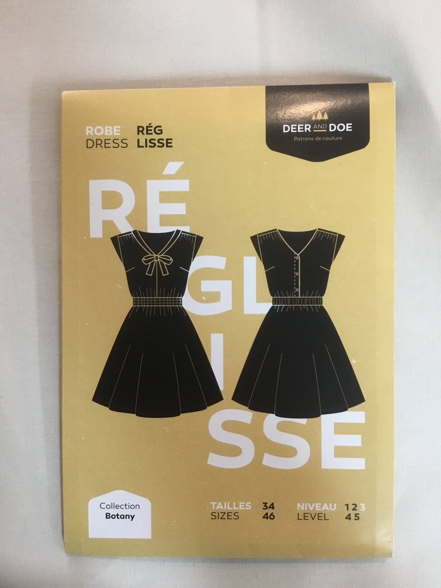 Deer and Doe Réglisse Dress Pattern